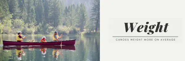 difference between a kayak and a canoe
