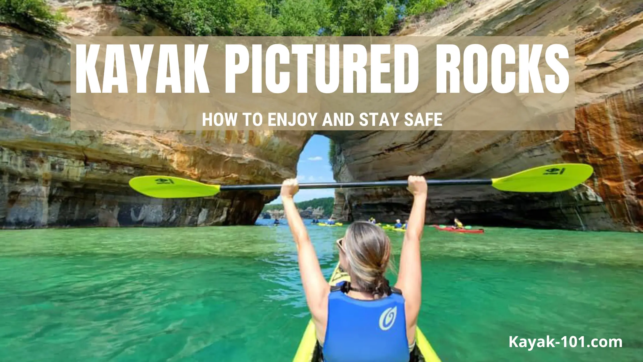 how to kayak pictured rocks