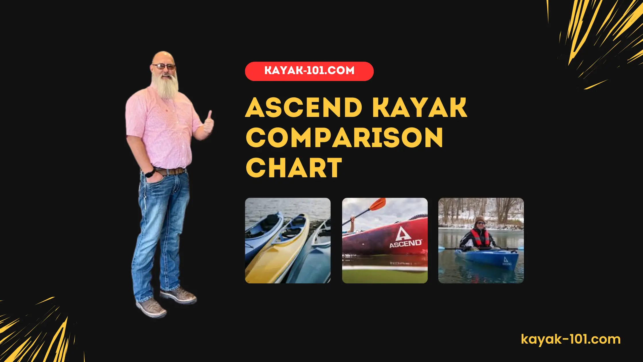 Ascend kayak comparison chart