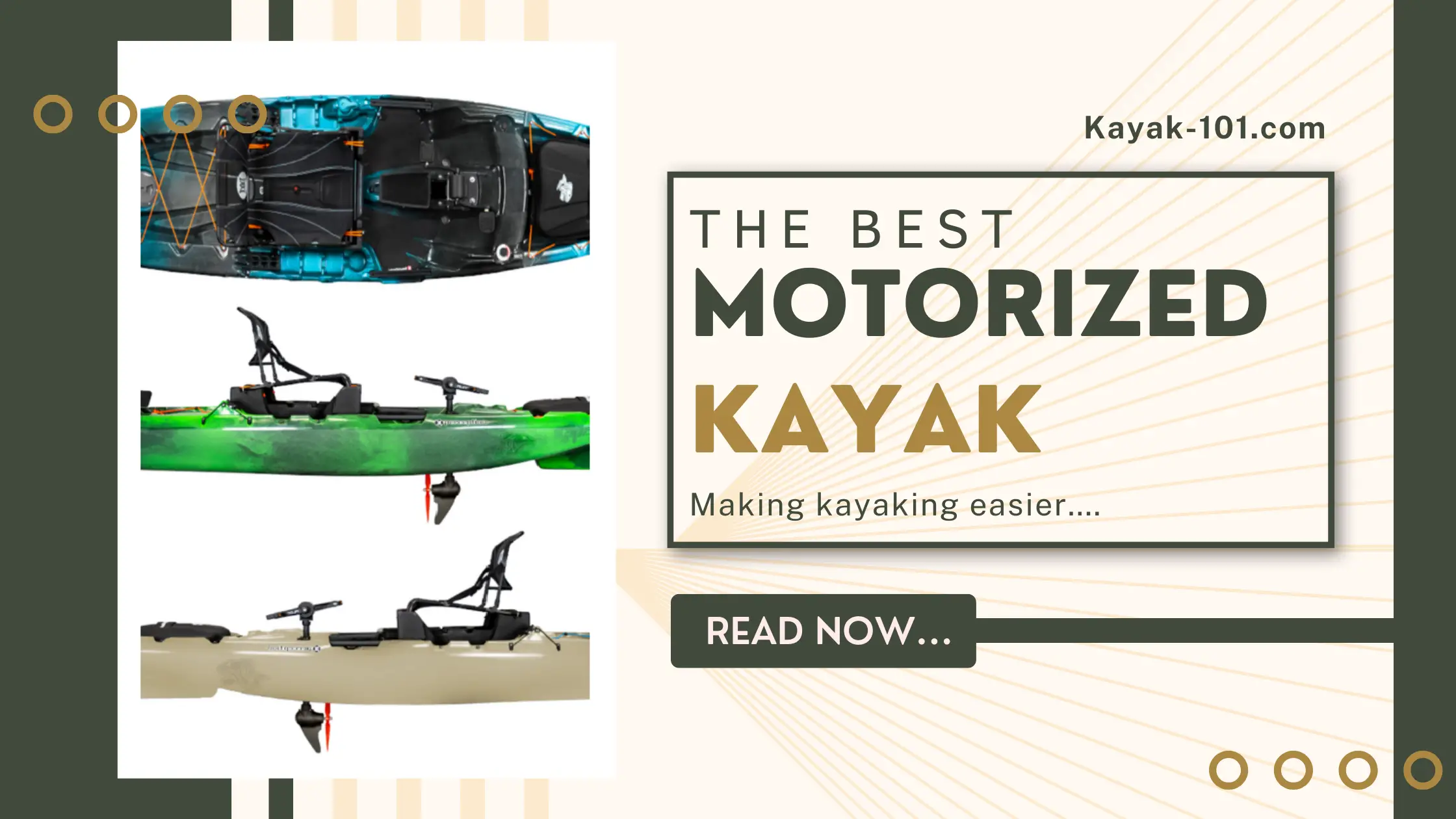best motorized kayaks