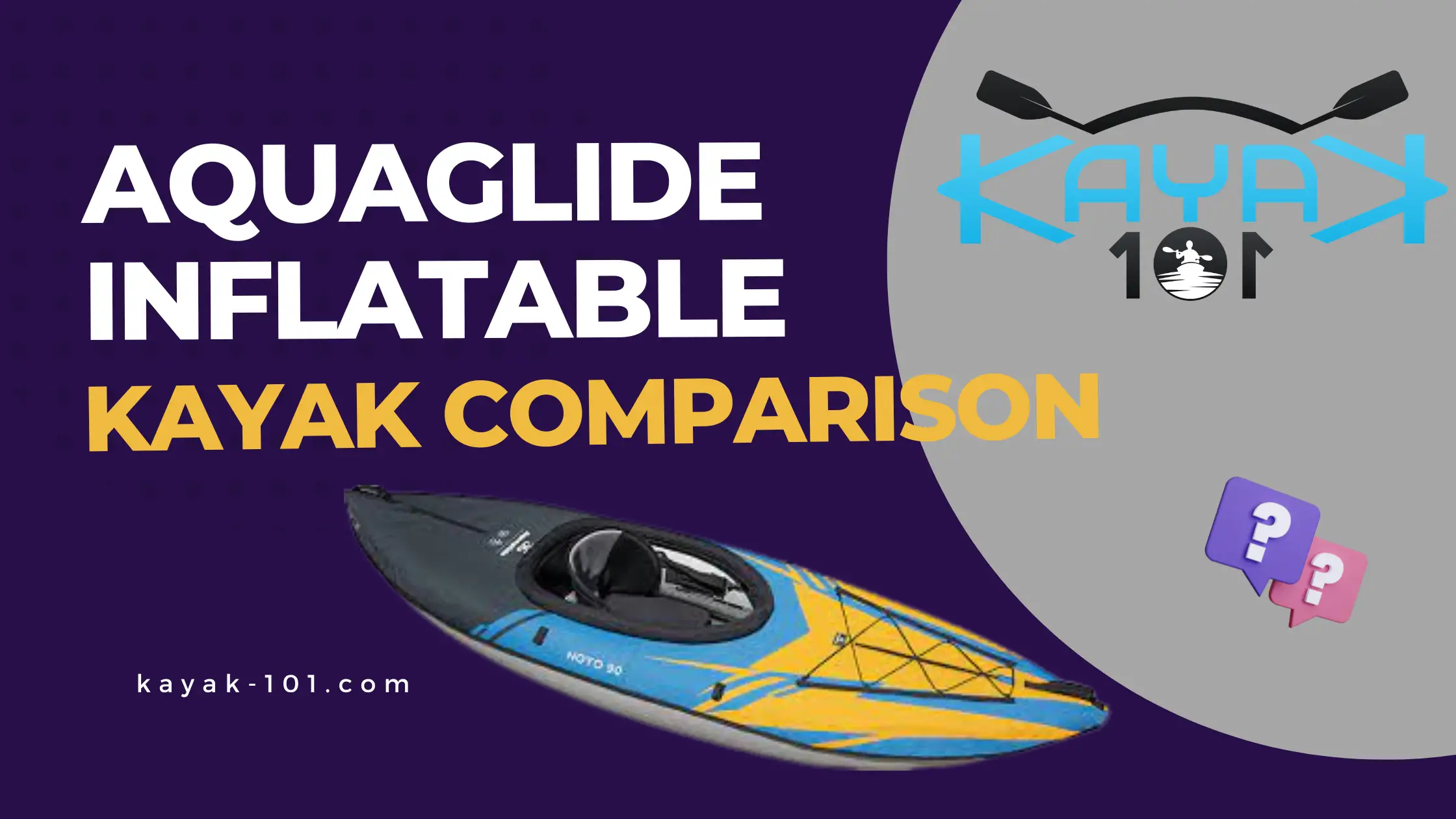 Aquaglide inflatable kayak comparison